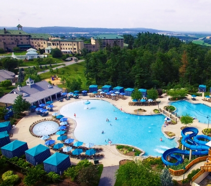 Outdoor pool at The Hotel Hershey